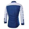 Shirt Slim Fit Casual Male Balls Minimalists