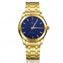 Relógio Clássico Masculino Cor Ouro Dourado Elegante Formal Automático