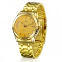 Relógio Clássico Masculino Cor Ouro Dourado Elegante Formal Automático