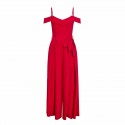 Women's Social event party night heart neckline with lace jumpsuit