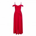 Women's Social event party night heart neckline with lace jumpsuit