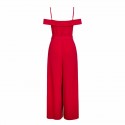 Women's Social event party night heart neckline with lace jumpsuit