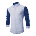 Camisa Slim Fit Casual Masculina Bolinhas Minimalistas