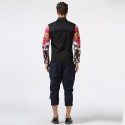 Social Shirt Long Sleeve Men's Print Style Ballads Fashion