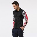 Social Shirt Long Sleeve Men's Print Style Ballads Fashion