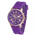 Watch Women's Casual Fashion Colorful Rubber Cheap