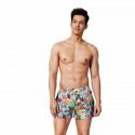 Bermuda Tropical Fruit Print men's swimwear