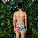 Bermuda Frutas Tropicais Estampada Masculina Moda Praia