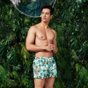 Bermuda Tropical Fruit Print men's swimwear