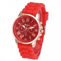 Watch Women's Casual Fashion Colorful Rubber Cheap