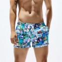 Shortinho de Praia Masculino Curto Estampado e Colorido Moda Verão