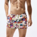 Short print and colorful summer fashion men's Beach Shortinho