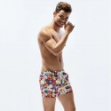 Short print and colorful summer fashion men's Beach Shortinho