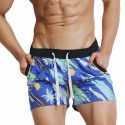 Summer new fashion men's Short bamboo prints