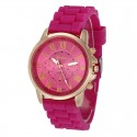 Watch Women's Casual Fashion Colorful Rubber Cheap