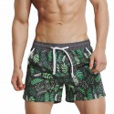 Summer new fashion men's Short bamboo prints