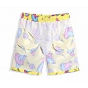 Short de Praia Masculino Férias de Verão Estampado Desenho