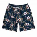 Bermuda de Praia com Estampas Florais Masculino Coleção do Verão