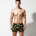 Short Curto Masculino Estampado com Babana Cor Preto