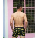 Short Curto Masculino Estampado com Babana Cor Preto