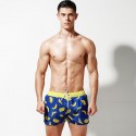 Short Curto Masculino Estampado com Babana Cor Preto