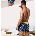 Short Curto Masculino Estampado com Babana Cor Preto