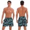 Bermuda Casual com Desenhos de Frutas Masculino Moda Verão