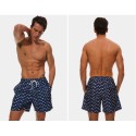 Bermuda Casual com Desenhos de Frutas Masculino Moda Verão