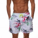 Bermuda Casual com Desenhos de Frutas Masculino Moda Verão