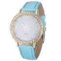 Watch Casual Female Colored with Crystal Fashion Look Cheap