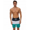 Short Casual Masculino Fit de Treino Listrado Poliester