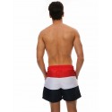 Men's Casual Short Fit striped Polyester Workout