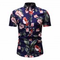 Camisa Masculina Novo Estilo Florida Verão Moda Praia