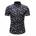 Camisa Masculina Novo Estilo Florida Verão Moda Praia