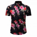 Camisa Masculina Novo Estilo Florida Verão Moda Praia