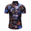 Camisa Masculina Novo Estilo Florida Verão Moda Praia