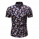 Camisa Masculina Novo Estilo Florida Verão Moda Praia