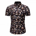 Camisa Masculina Novo Estilo Florida Verão Moda Praia