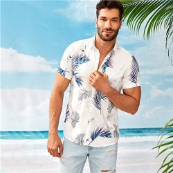 camisa social moda praia