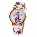 Clock Female Floral Delicate Fashion Cheap Sifisticado Girl