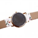 Clock Female Floral Delicate Fashion Cheap Sifisticado Girl