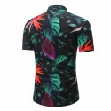 Camisa Masculina Novo Modelo Estampa Floral Praia