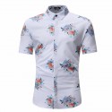 Camisa Masculina Novo Modelo Estampa Floral Praia