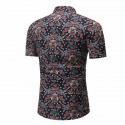 Camisa Masculina Novo Modelo Estampa Floral Praia