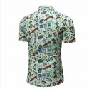 Camisa Masculina Novo Modelo Estampa Floral Praia