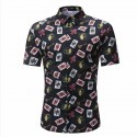 Camisa Masculina Novo Modelo Estampa Floral Praia