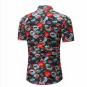 Camisa Masculina Novo Modelo Estampa Floral Praia