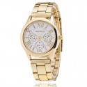 Clock Geneva Female Formal Gold Romans Executive Luxury