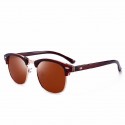 Sunglasses Mirrored Lens Blue UV Protection Upper Frame