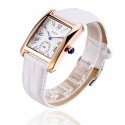 Clock Female Kezzi Medical Casual Elegant Golden Rectangle